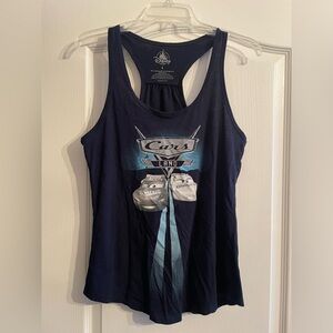 Disneyland Parks Cars Land Tank Top Women L Cruz Ramirez